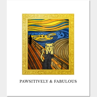 PAWSITIVELY & FABULOUS Posters and Art